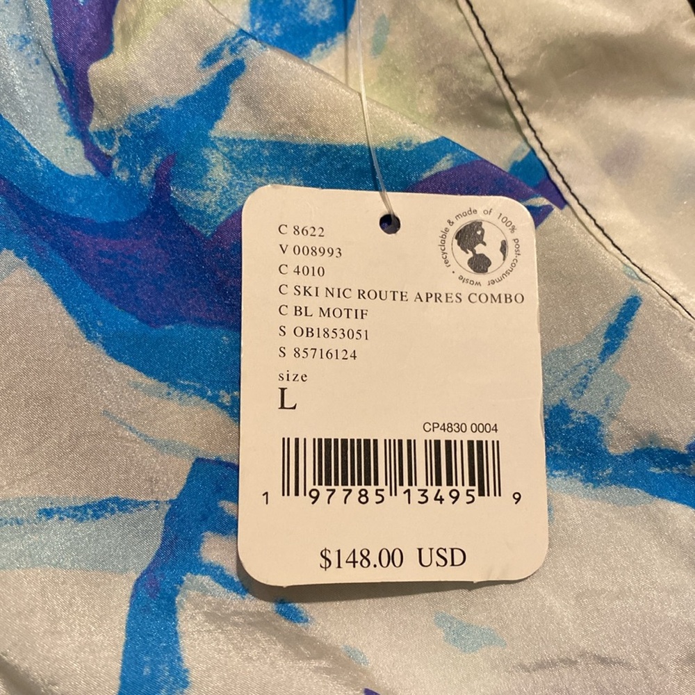 NWT Free People Movement Printed End Zone Pants Sz. Large - Picture 5 of 13